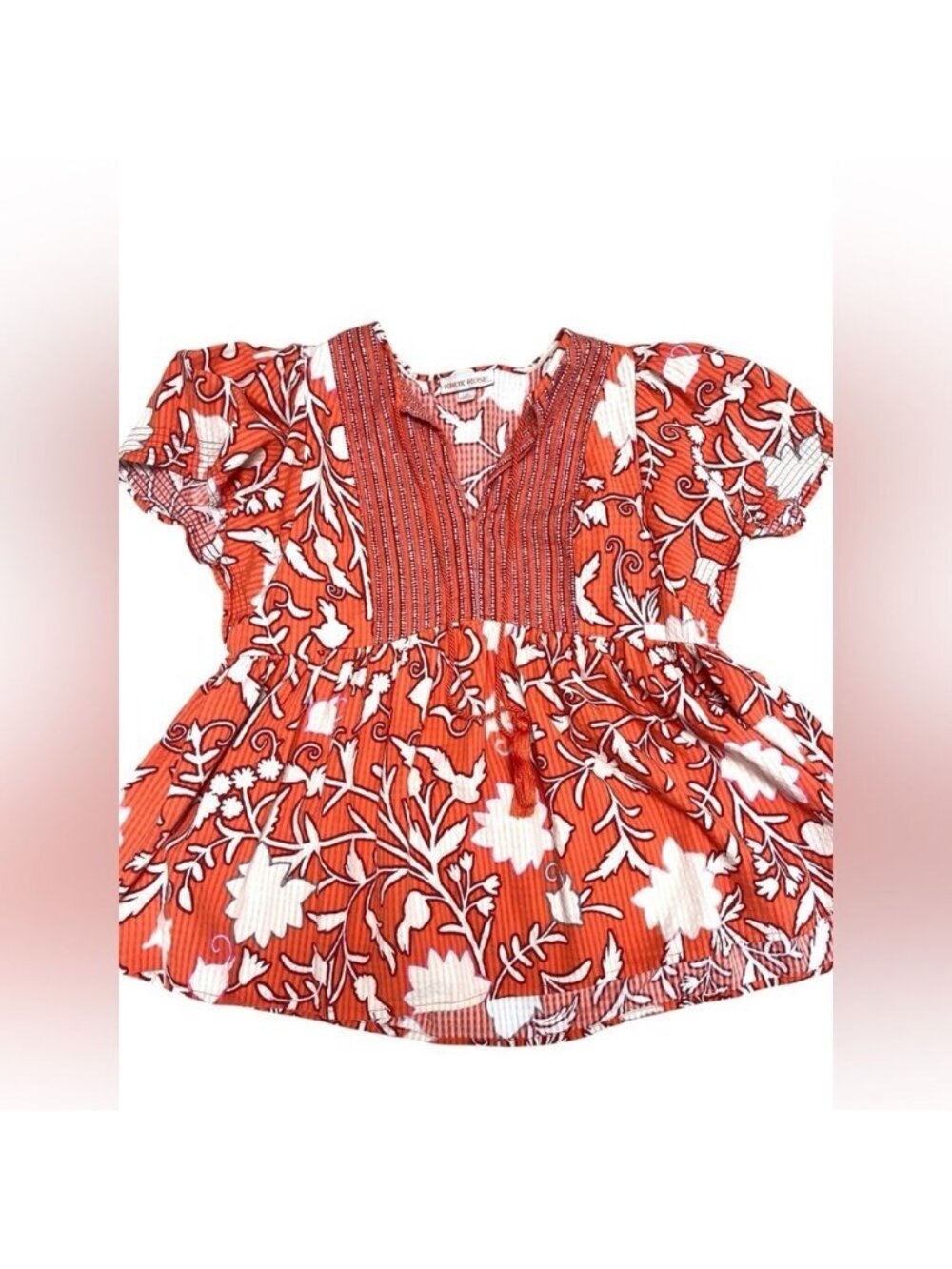 Peplum Boho top
